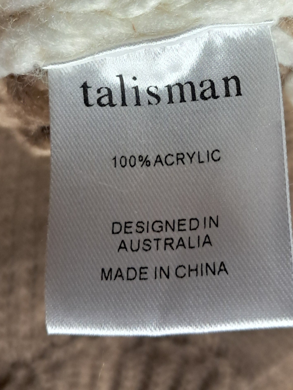 Tailsman The Label Colorado Knit Pullover Size S - Picture 5 of 5